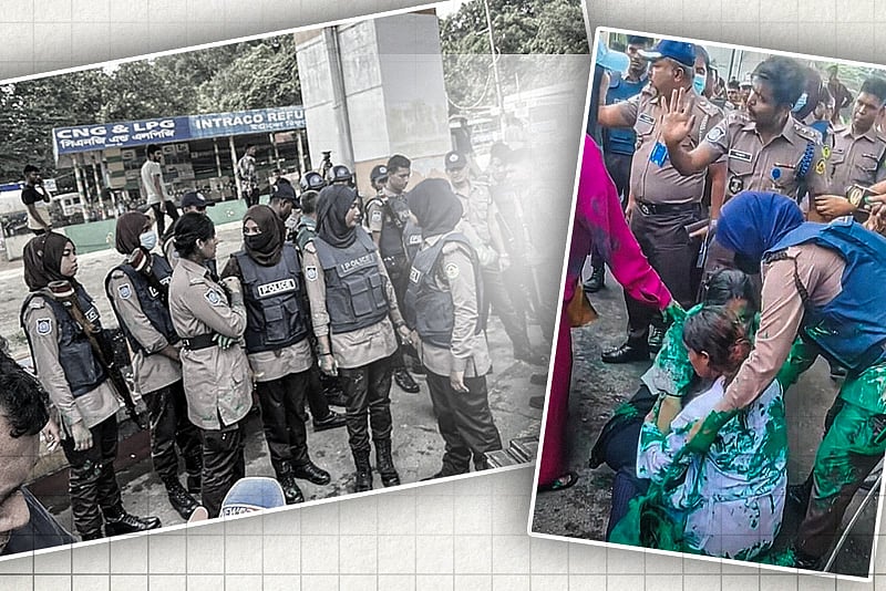 গ্রাফিতি আঁকতে গিয়ে টাইগারপাসে পুলিশ-শিক্ষার্থী সংঘাত