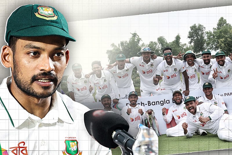 ‘এখন পর্যন্ত এটাই সেরা অর্জন!’ পাকিস্তানের বিপক্ষে মহাকাব্যিক জয়ের পর বললেন অধিনায়ক শান্ত