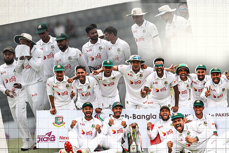 পাকিস্তান–বধের পর টেস্ট চ্যাম্পিয়নশিপে নিজেদের সর্বোচ্চ অবস্থানে বাংলাদেশ