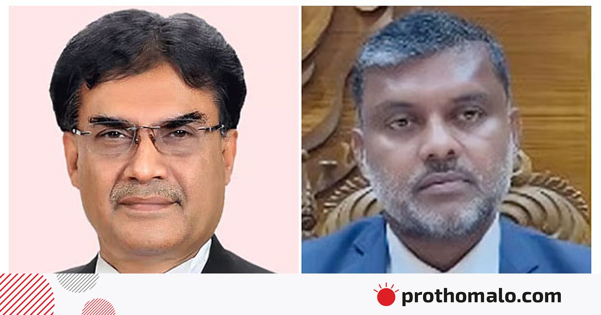 বিলুপ্ত সুপ্রিম কোর্ট সচিবালয়ের ১৫ বিচারককে মন্ত্রণালয়ে সংযুক্তি নিয়ে দুই ধরনের বক্তব্য আইনজীবীদের বিলুপ্ত সুপ্রিম কোর্ট সচিবালয়ের ১৫ বিচারককে মন্ত্রণালয়ে সংযুক্তি নিয়ে দুই ধরনের বক্তব্য আইনজীবীদের