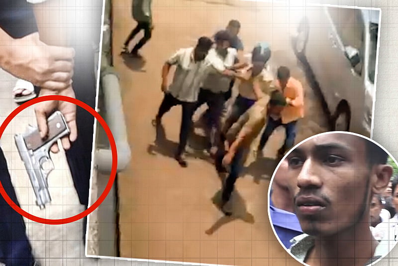 কক্সবাজার আদালতে বিএনপি নেতাকে লক্ষ্য করে সন্ত্রাসীদের গুলি