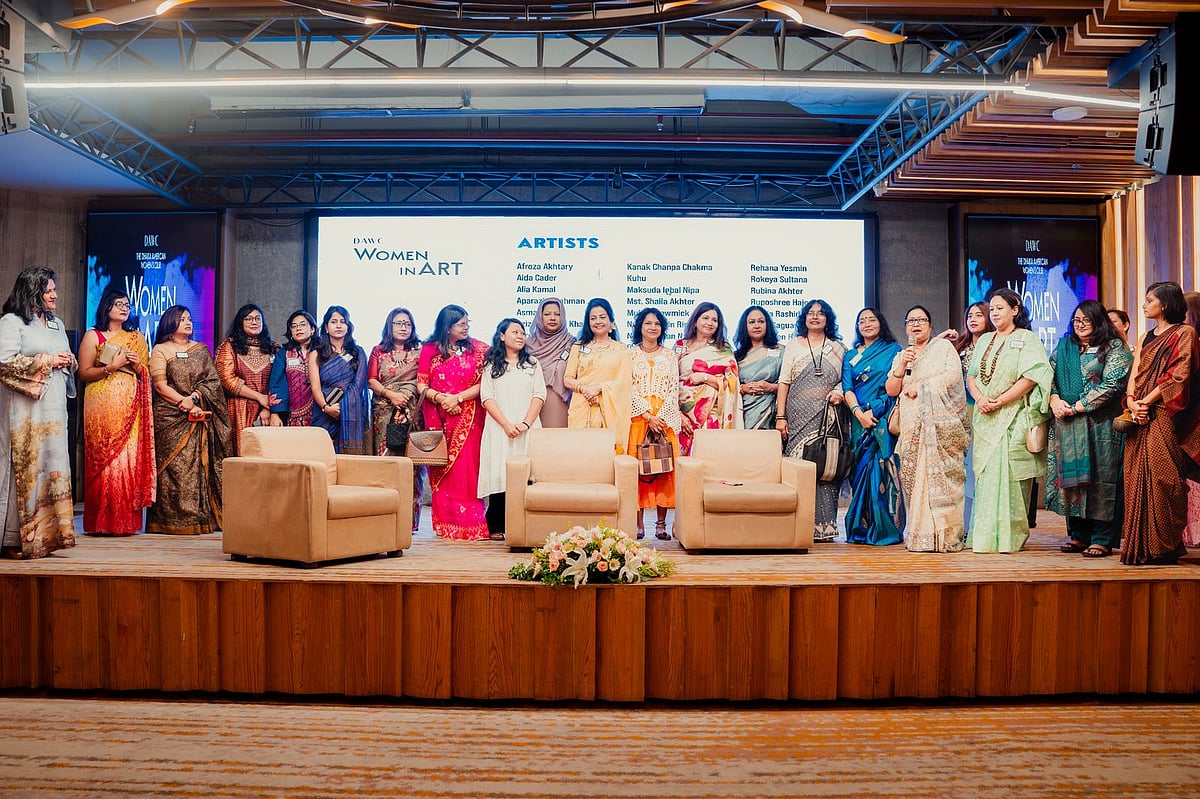 ‘উইমেন ইন আর্টে’ নারী শিল্পীদের সৃজনশীল অবদান উদ্‌যাপন