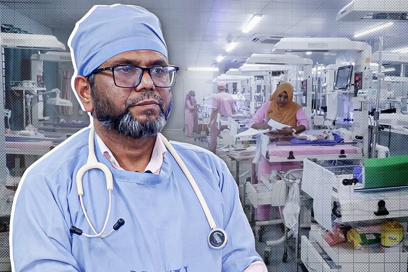 ডাস্টবিনে ফেলে যাওয়া নবজাতকদের আশ্রয়, শত শিশুর ‘বাবা’ ডা. মজিবুর