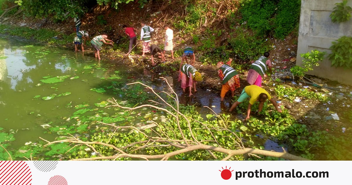 প্রধানমন্ত্রী দেখে যাওয়ার পর হাতিরঝিলে পরিচ্ছন্নতা অভিযান প্রধানমন্ত্রী দেখে যাওয়ার পর হাতিরঝিলে পরিচ্ছন্নতা অভিযান