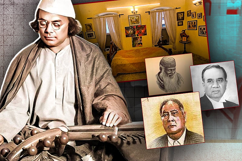 জমিদারবাড়ির যে টেবিলে বসে আড্ডা দিতেন শেরে বাংলা, সোহরাওয়ার্দী ও মাওলানা ভাসানী