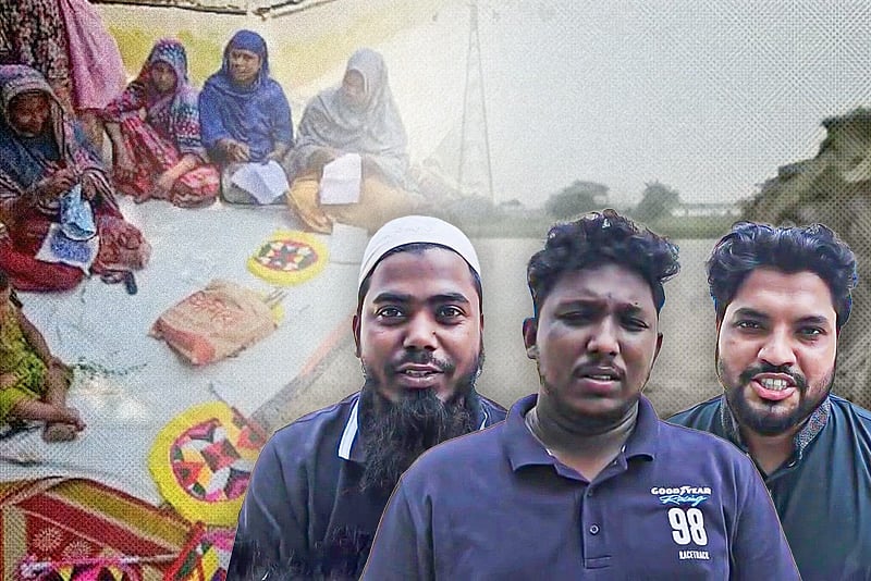 তিস্তার চরে তরুণদের উদ্যোগে বদলে গেছে এক গ্রাম