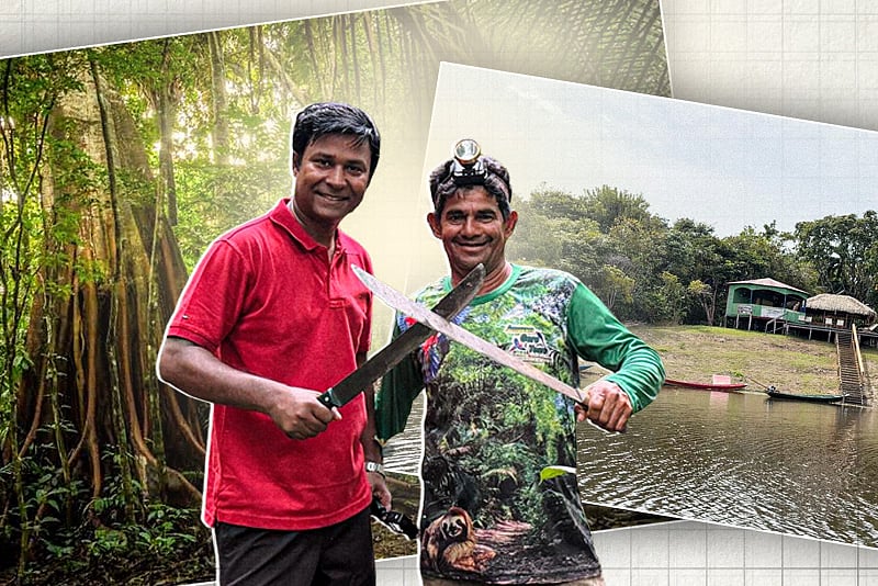 আমাজন বনের ভেতরে কতটা ভয়ংকর জীবন?