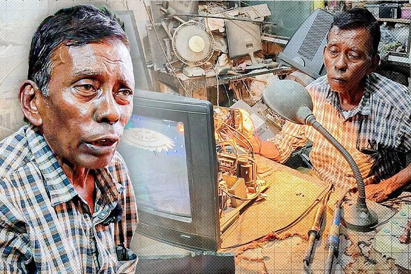 অচল রেডিও সচল করে পেতেন দুধ-কলা-মাছ