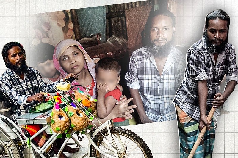 হুইলচেয়ারে জামালের ভ্রাম্যমাণ দোকান, ভিক্ষা ছাড়ার লড়াইয়ে নতুন জীবন