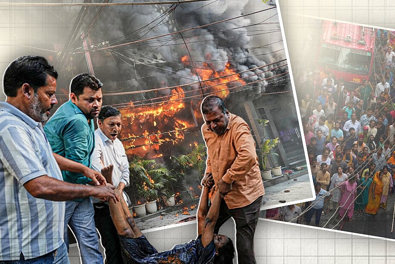 ভারতে আবাসিক হোটেলে ভয়াবহ আগুন, বিদেশিসহ নিহত ২১
