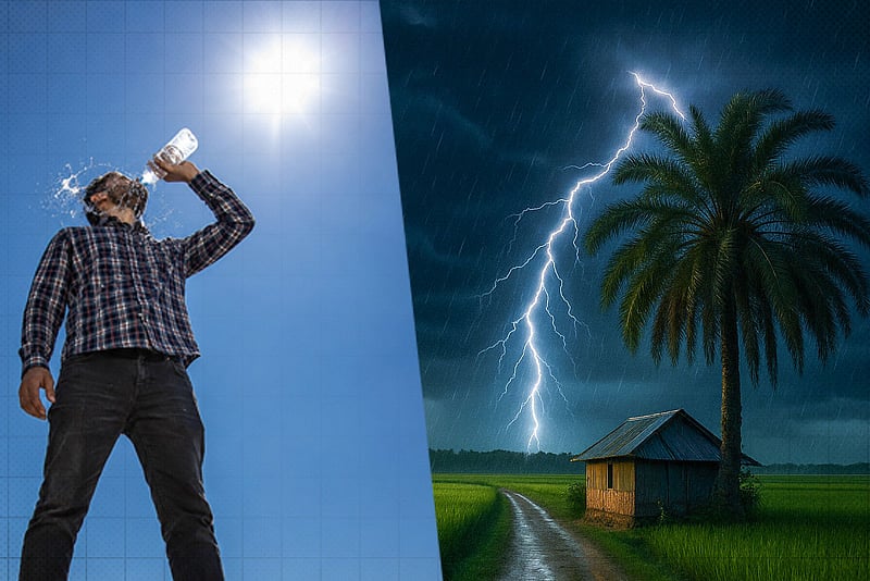 তাপপ্রবাহ কমে এসেছে, এখনো মেলেনি স্বস্তি
