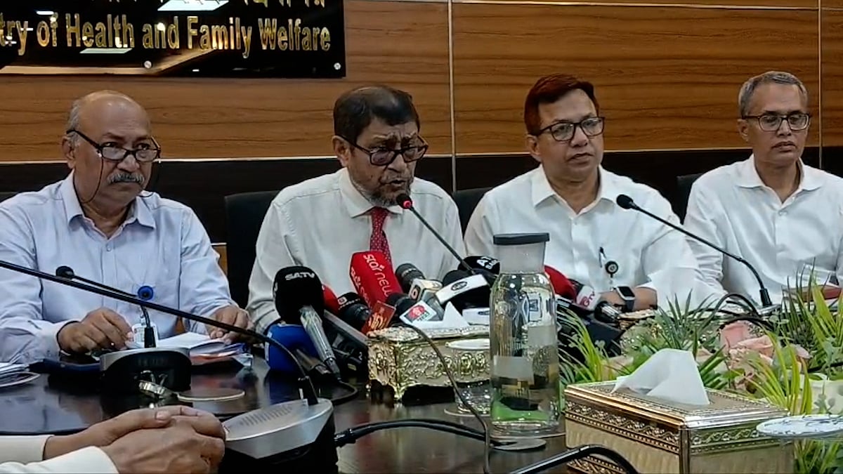 আদ্‌-দ্বীন হাসপাতালের ভবনটি চিকিৎসা কার্যক্রম পরিচালনার জন্য উপযুক্ত নয়: স্বাস্থ্যমন্ত্রী