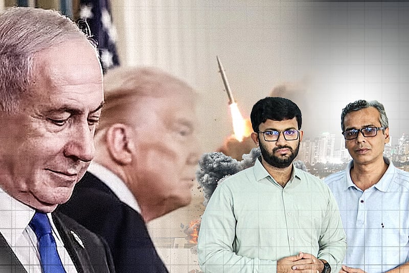 ইরান–ইসরায়েল পাল্টাপাল্টি হামলায় নতুন জটিলতায় পড়লেন ট্রাম্প
