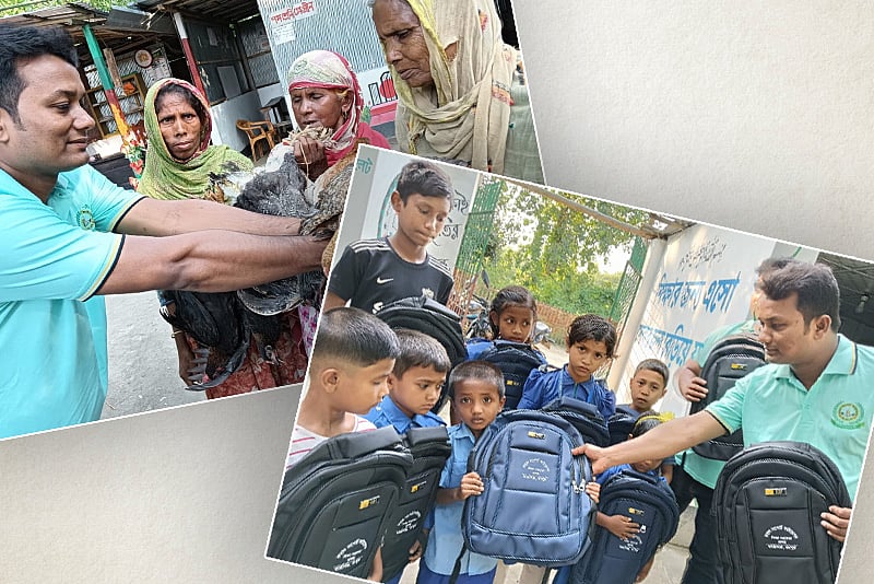 বাবার অনুপ্রেরণায় মানুষের সেবা করে যাচ্ছেন আশিকুর
