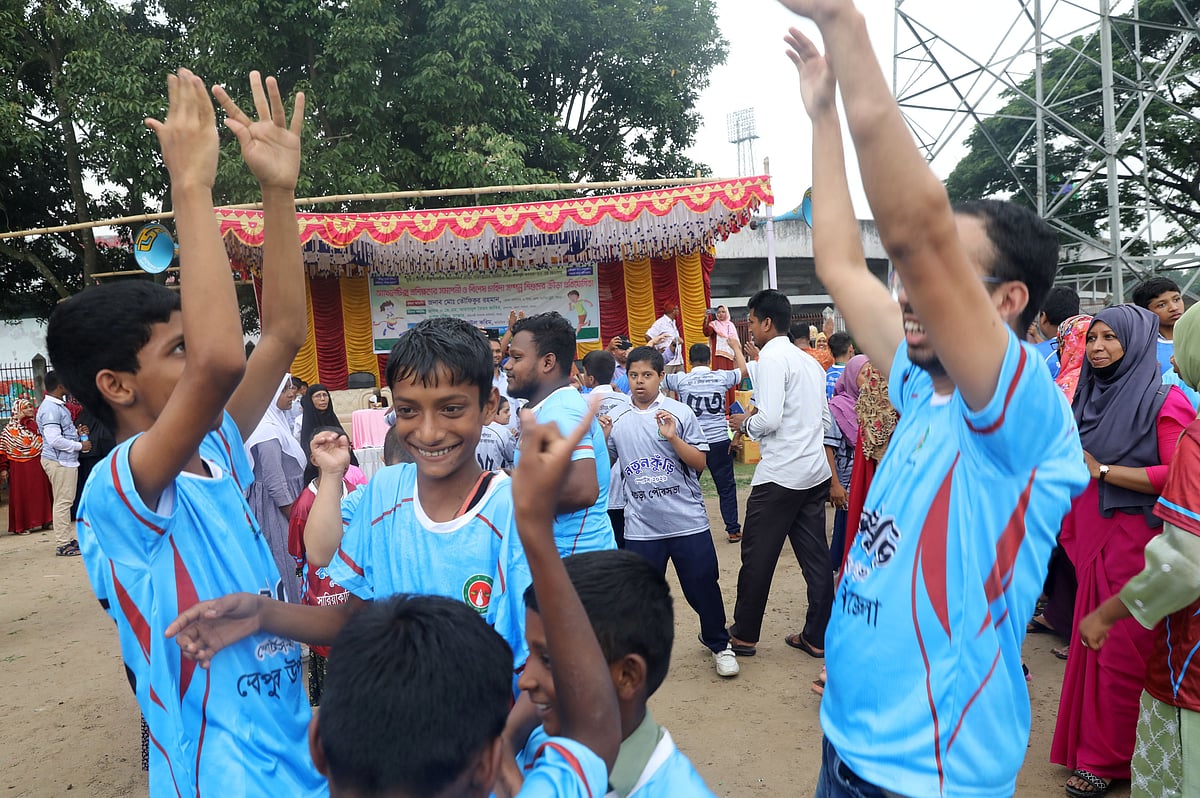 বিশেষ শিশুরা যখন ক্রীড়া প্রতিযোগী