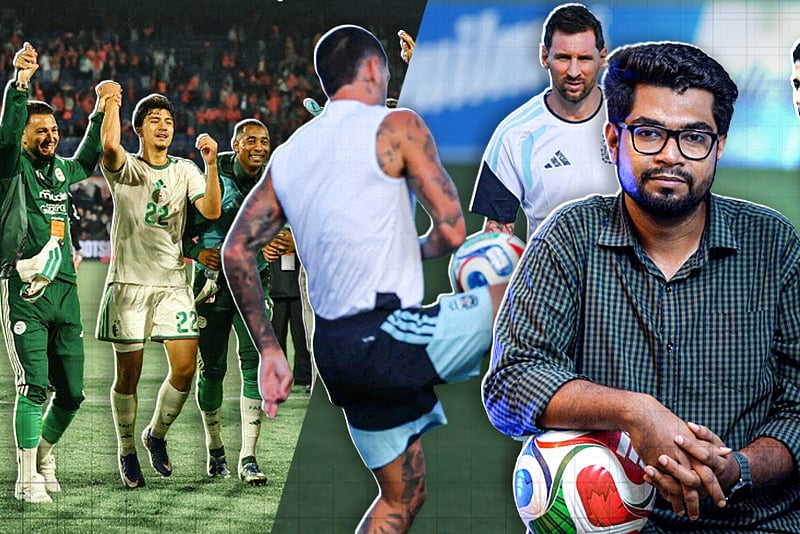 বিশ্বকাপের প্রথম পরীক্ষায় আর্জেন্টিনা, প্রতিপক্ষ আলজেরিয়া