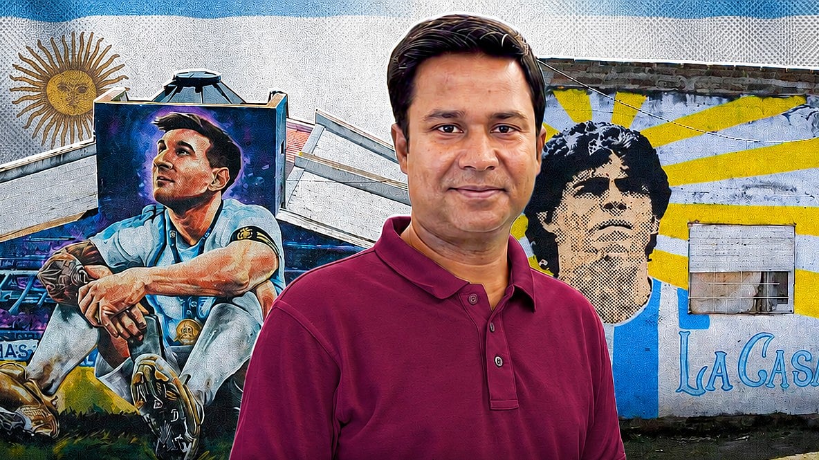 মেসি–ম্যারাডোনার জন্মভিটায় কী দেখলেন সালাহউদ্দীন সুমন
