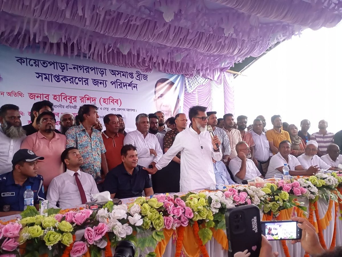 আগামী বছরের মধ্যে নির্মাণাধীন দুটি সেতুর কাজ শেষ করার আশ্বাস দুই প্রতিমন্ত্রীর