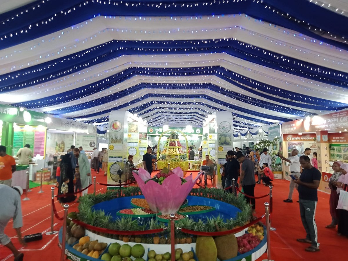 কাঁঠালের বিরিয়ানি, বার্গার, চিপস, পেস্ট্রির পাশাপাশি রয়েছে নানা ফলের প্রদর্শনী