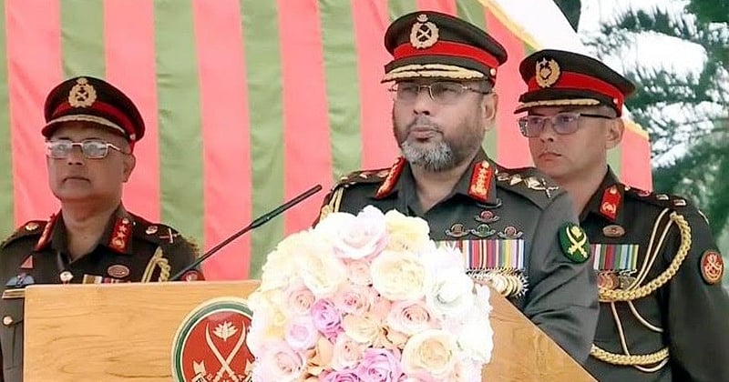 সেনাবাহিনীকে প্রশিক্ষিত, সুশৃঙ্খল ও পেশাদার বাহিনী হিসেবে গড়ে তোলার প্রত্যয় সেনাপ্রধানের