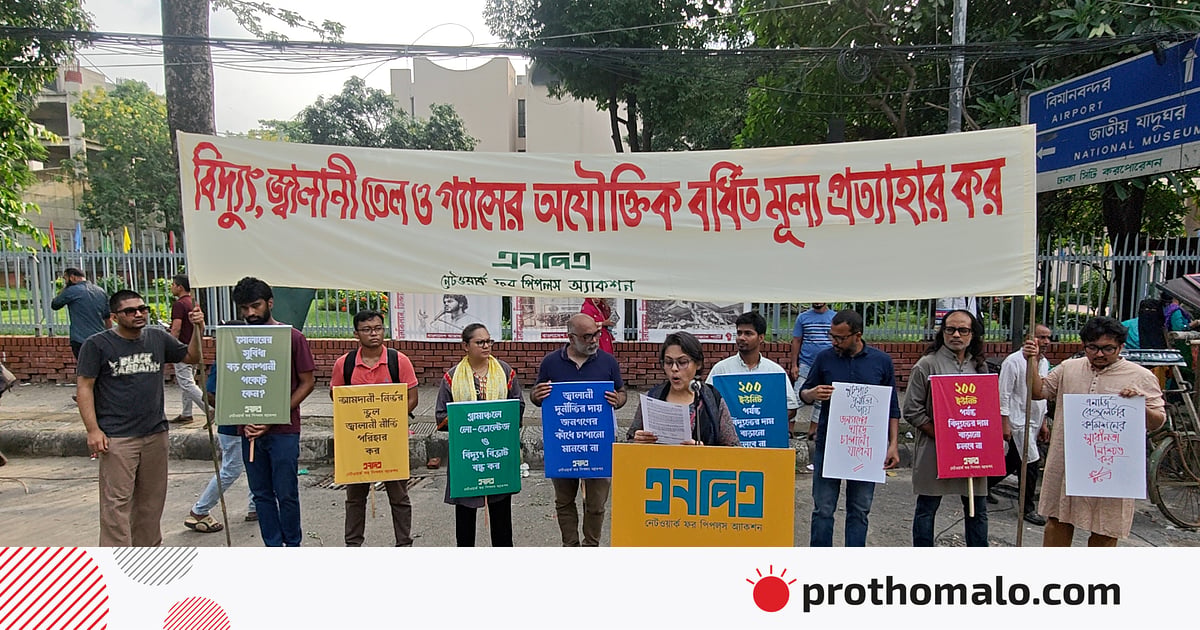 গ্যাস–বিদ্যুতের মূল্যবৃদ্ধি প্রত্যাহারের দাবি এনপিএর গ্যাস–বিদ্যুতের মূল্যবৃদ্ধি প্রত্যাহারের দাবি এনপিএর