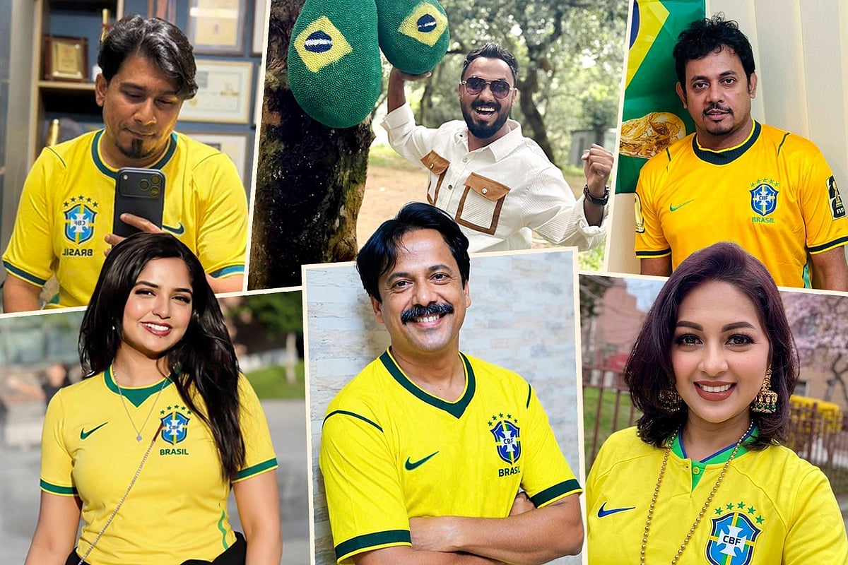 ৩ গোলের জয়ে ব্রাজিল সমর্থক তারকারা কে কি লিখেছেন