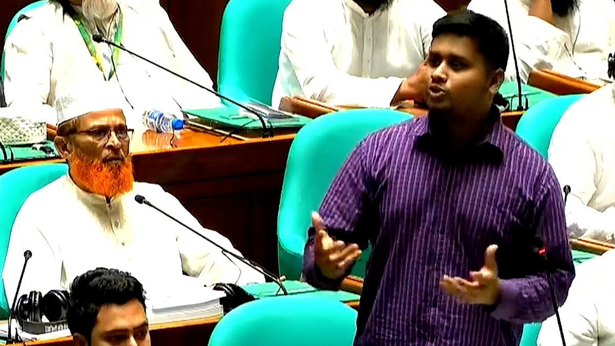 বসুন্ধরার সঙ্গে ‘আন্ডারটেবিল’ সমঝোতা হয়েছে কি না, সংসদে জানতে চাইলেন হাসনাত
