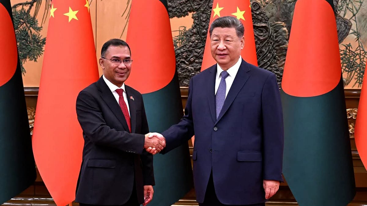 চীনের প্রতি বাণিজ্যঘাটতি কমানোর আহ্বান প্রধানমন্ত্রী তারেক রহমানের