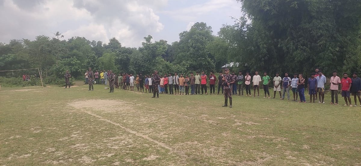 হবিগঞ্জের তেলিয়াপাড়া সীমান্তে বিএসএফের ঠেলে পাঠানো ঠেকাল বিজিবি