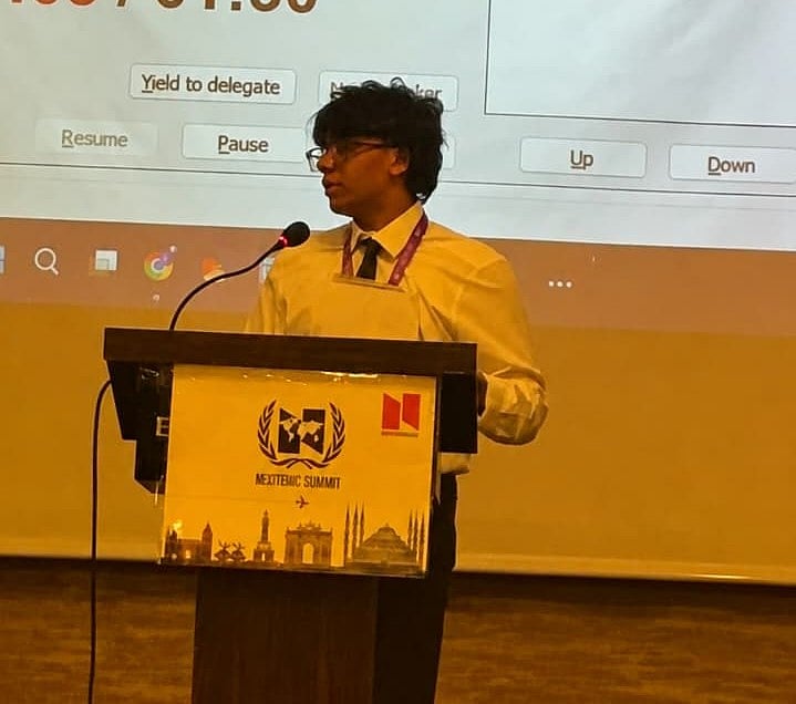 ইস্তাম্বুল ইন্টারন্যাশনাল মুন–এ ‘বেস্ট ডেলিগেট’ পুরস্কার অর্জন করলেন উদয়নের শিক্ষার্থী অনিন্দ্য জীৎ বসাক