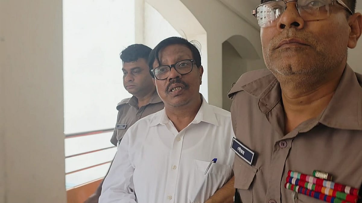 সাবেক সংসদ সদস্য নূর মোহাম্মদ রিমান্ড শেষে কারাগারে