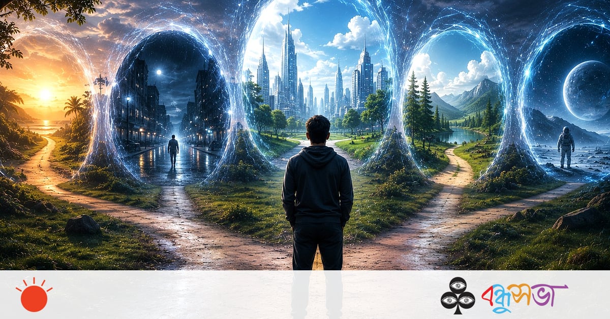 অন্য এক মহাবিশ্বে আজ আপনি কী করছেন অন্য এক মহাবিশ্বে আজ আপনি কী করছেন