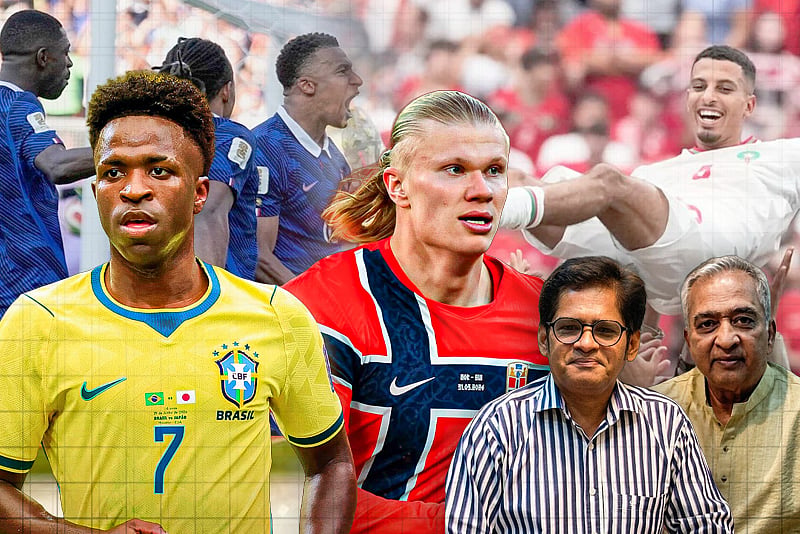 মরোক্কা-ফ্রান্স শেষ ষোলয়, আজ ব্রাজিলের সাম্বা থামাতে কী করবে নরওয়ে?