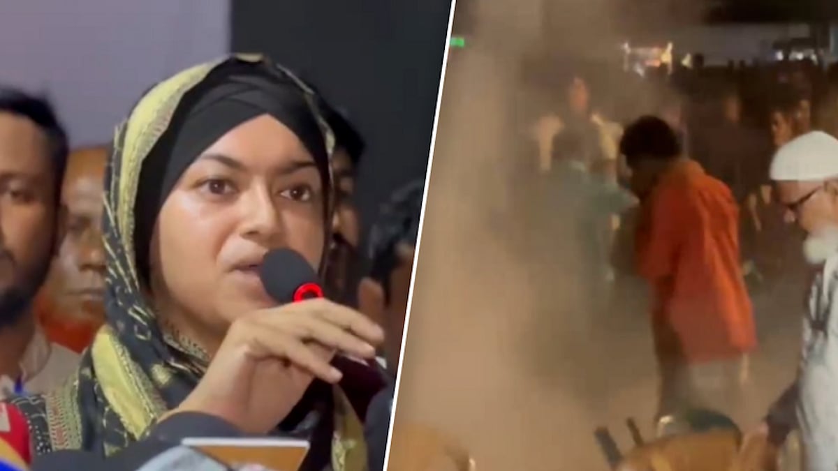 এনসিপির সমাবেশে বিস্ফোরণ, থানার সামনে অবস্থান