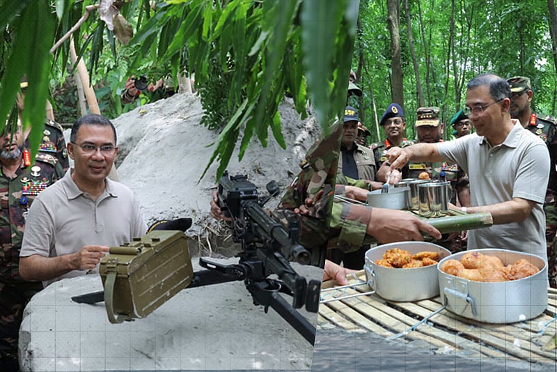সেনাবাহিনীর গ্রীষ্মকালীন মহড়া পরিদর্শন করেছেন প্রধানমন্ত্রী