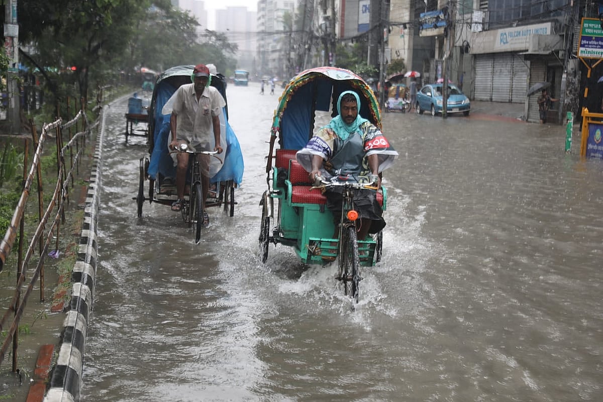 রাজধানীতে আজ বৃষ্টি হতে পারে সারা দিন