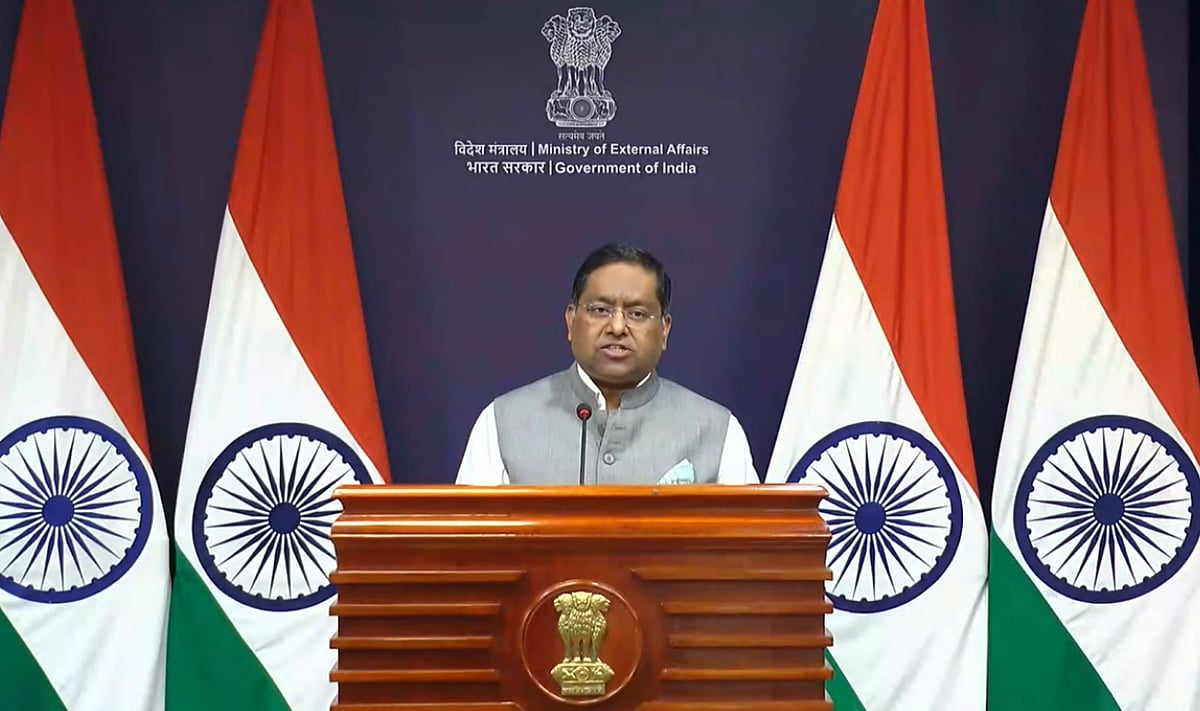 ভারতের পররাষ্ট্র মন্ত্রণালয়ের মুখপাত্র রণধীর জয়সোয়াল 