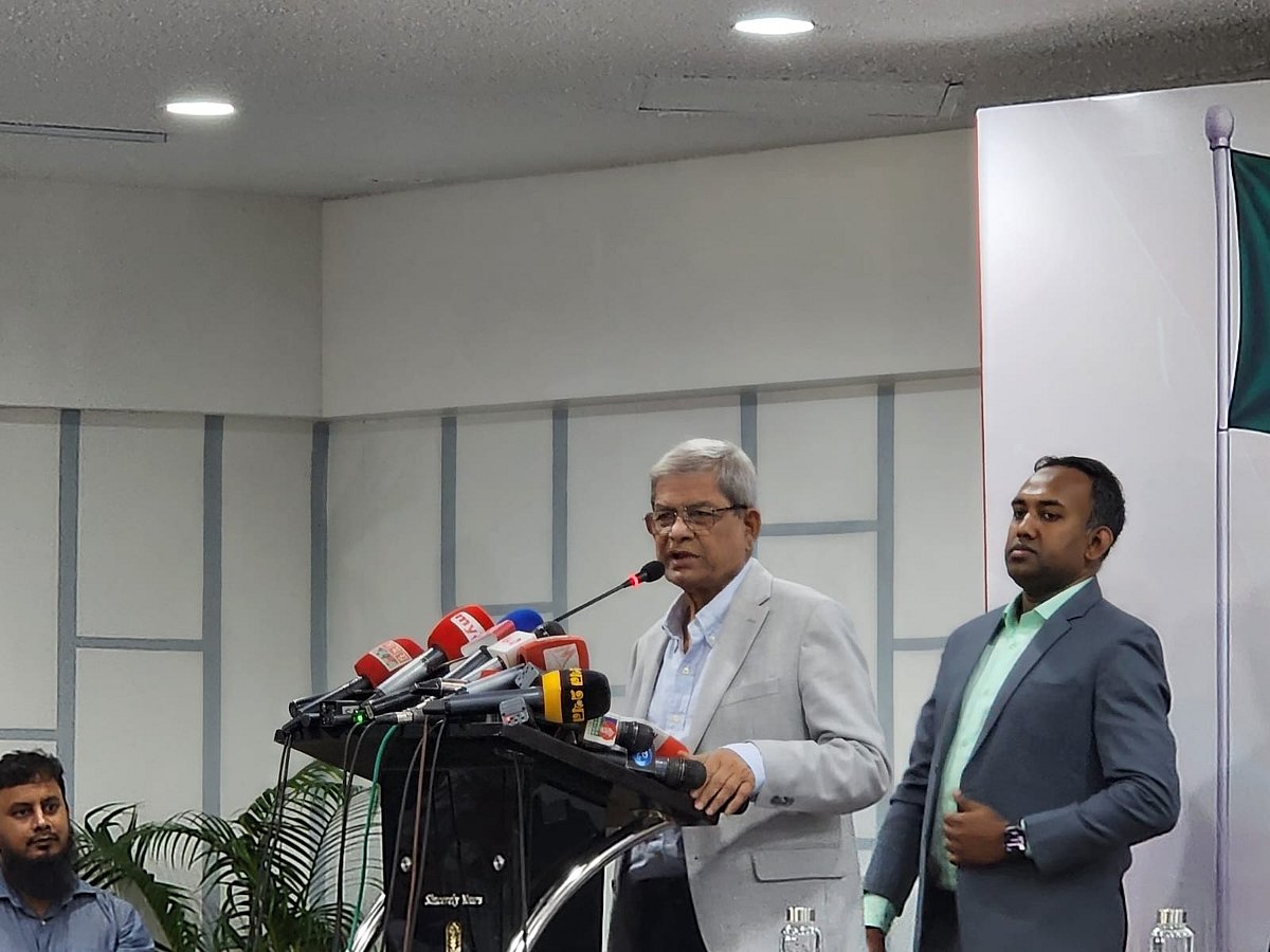 বাংলাদেশ চায় চীনের মতো একটি শক্তি পাশে থাকুক: মির্জা ফখরুল