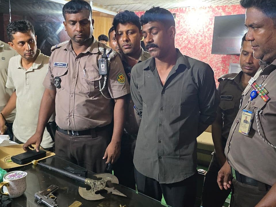 মতিঝিলে চাঁদাবাজি, শুটার দিয়ে দিনদুপুরে গুলির অভিযোগে গ্রেপ্তার তানিমসহ পাঁচজন