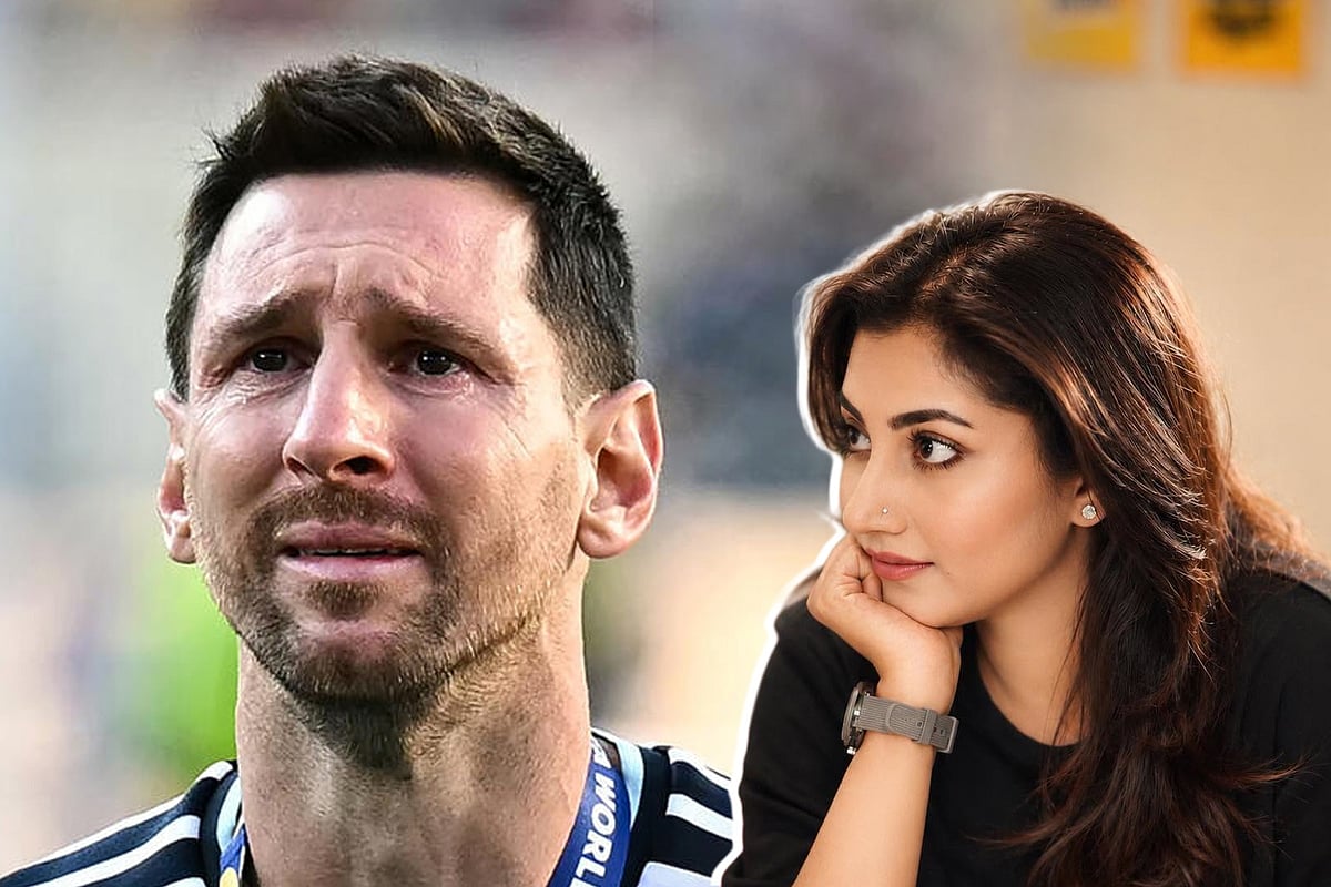 ‘মেসি তুমি, দয়া করে কেঁদো না’, নায়িকার আবেগঘন স্ট্যাটাস
