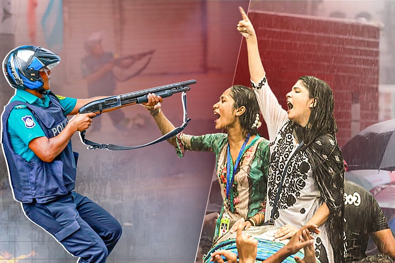 জুলাইয়ের এই ‘পোস্টার গার্ল’ রাজপথে কেন নেমেছিলেন