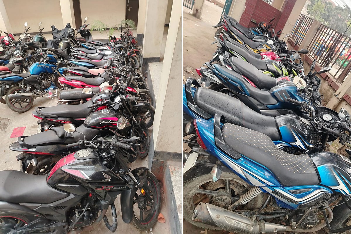 এক চুরির মামলার তদন্তে বেরিয়ে এল ২০টি মোটরসাইকেল, আটজনকে গ্রেপ্তার