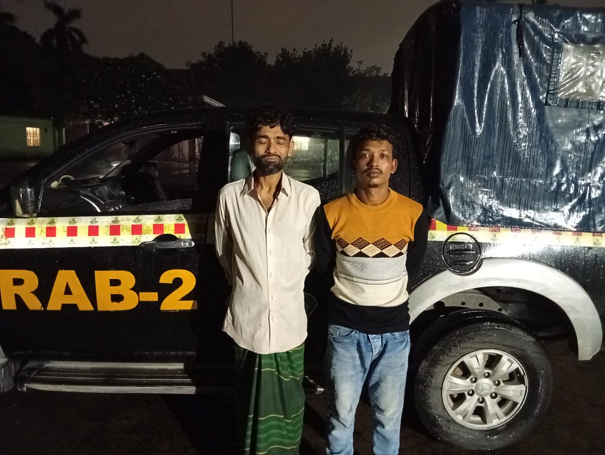 তেজগাঁওয়ে ব্যবসার লেনদেন নিয়ে ছুরিকাঘাতে ভাঙারি ব্যবসায়ীকে হত্যা, দুজনকে গ্রেপ্তার করল র‍্যাব