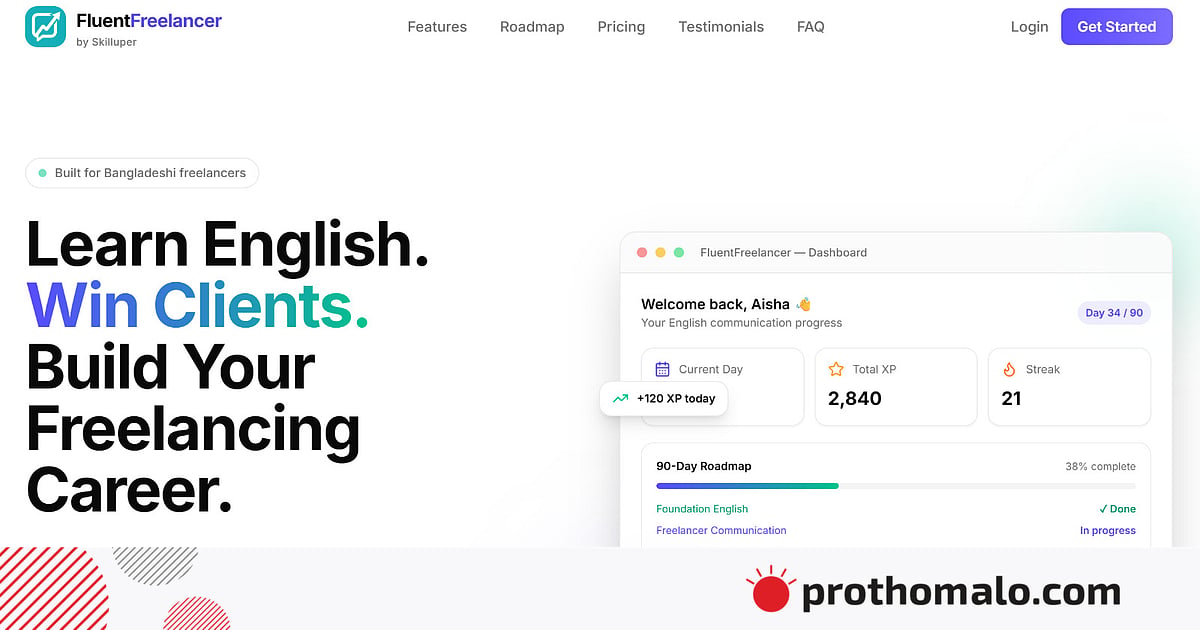 The Fluent Freelancer - nền tảng mới giúp freelancer Bangladesh vươn ra thị trường quốc tế
