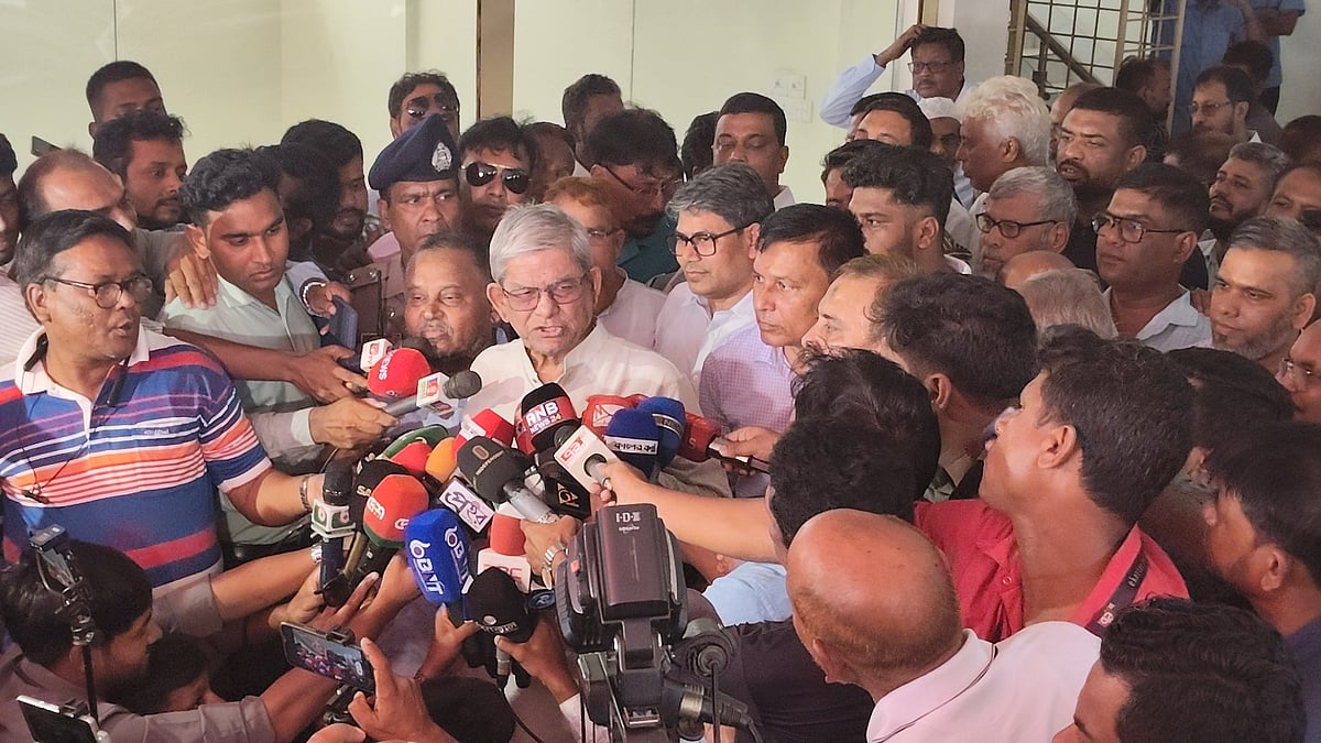 বিএনপিকে যাঁরা ফ্যাসিবাদের দল বলেন, তাঁদের জ্ঞানের অভাব আছে: মির্জা ফখরুল