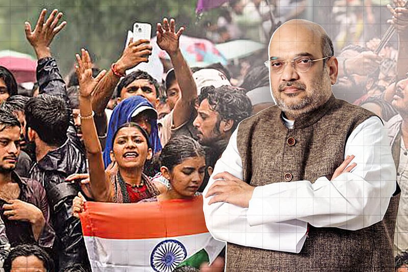 ধর্মেন্দ্র প্রধানের পর এবারের লক্ষ্য কি অমিত শাহ? স্বরাষ্ট্রমন্ত্রী কেন বিরোধীদের টার্গেট