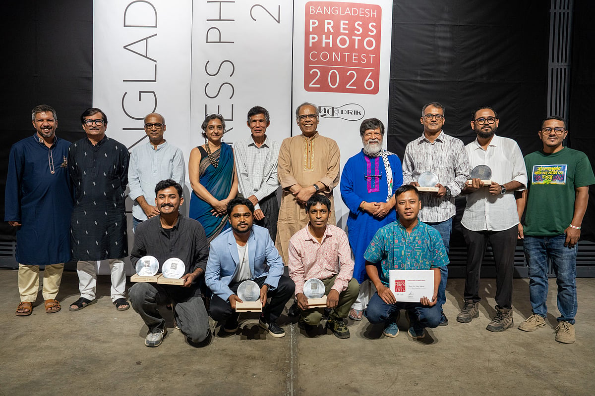 বাংলাদেশ প্রেস ফটো প্রতিযোগিতায় বর্ষসেরা আলোকচিত্রী প্রথম আলোর সাজিদ হোসেন