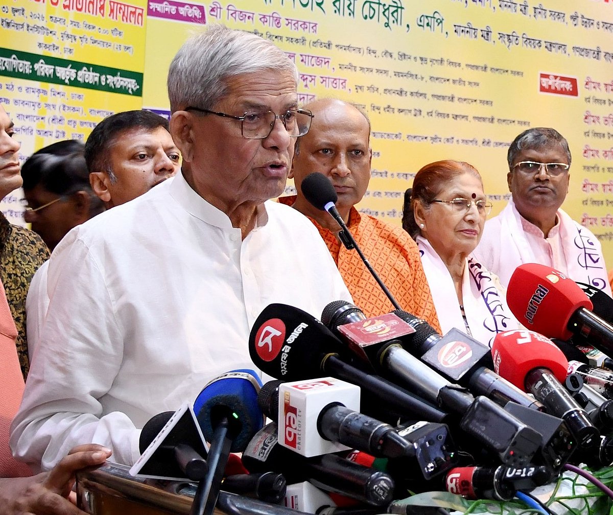 যারা একাত্তরকে ভুলিয়ে দিতে চায়, তারা কখনো বাংলাদেশে বিশ্বাস করে না: মির্জা ফখরুল