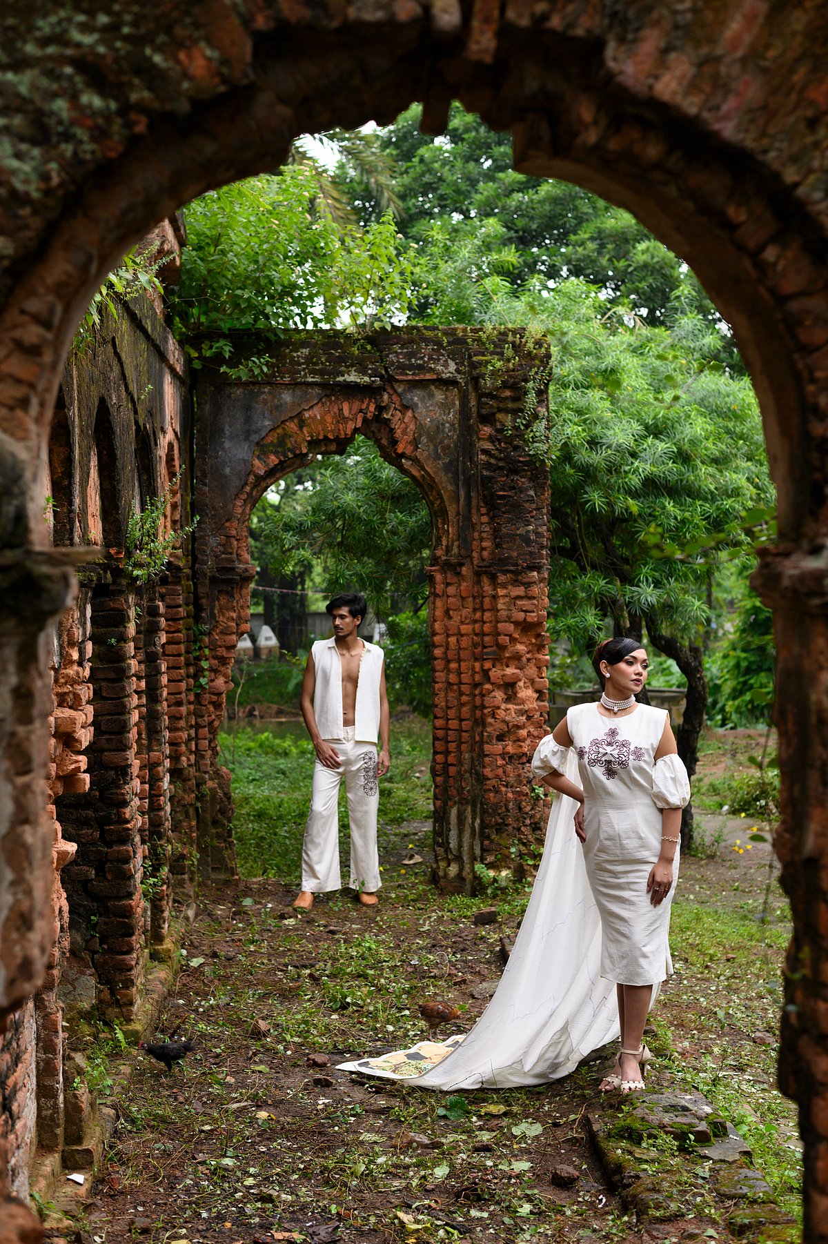ভাওয়াল রাজার রহস্যময় ইতিহাস এবার পোশাকের নকশায়
