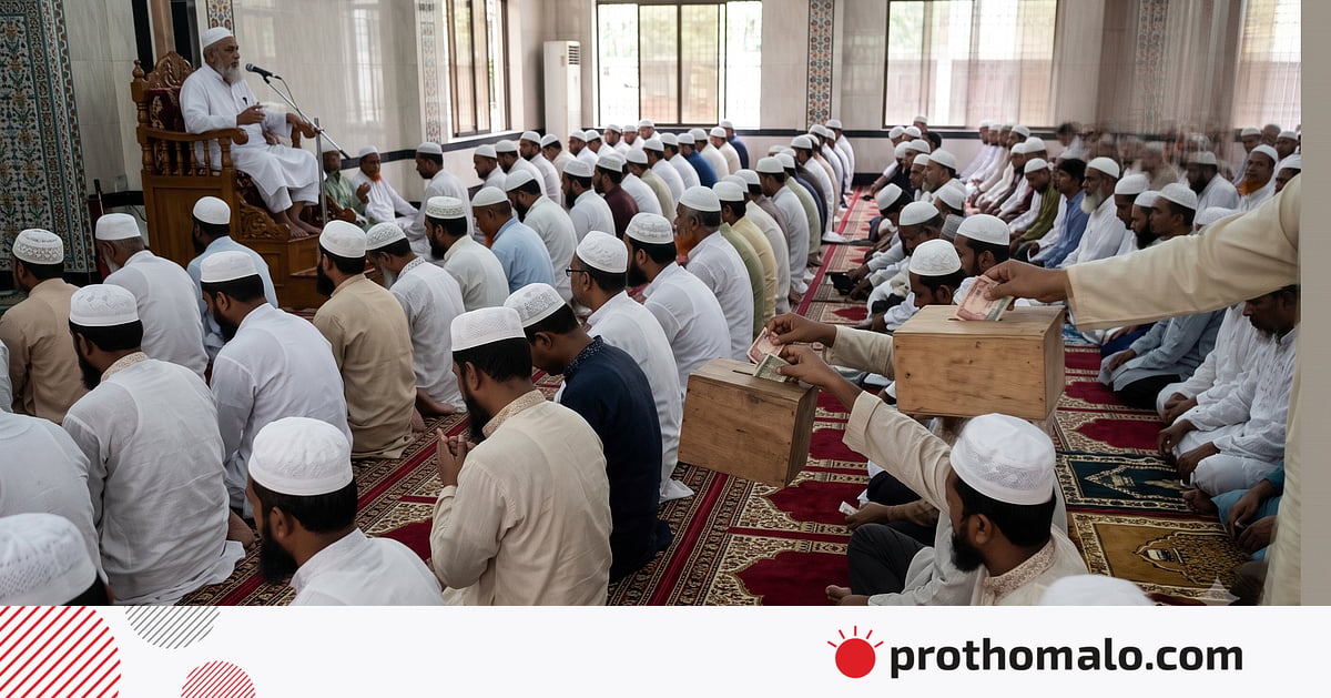 জুমার খুতবা চলাকালে মসজিদের অর্থ সংগ্রহ: বিধান কী জুমার খুতবা চলাকালে মসজিদের অর্থ সংগ্রহ: বিধান কী